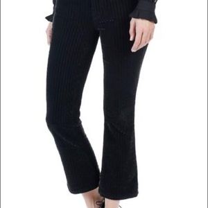 Paige Colette Velvet Stripe Flocked Pant/Jean- size 26 - worn once